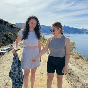 Aerie Light Gray Sweatshirt dress